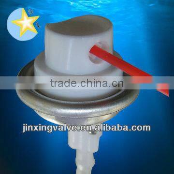 Car care aerosol valve and actuator