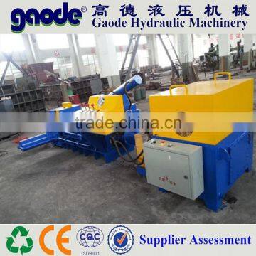630KN hydraulic scrap aluminum tin can press baling machine
