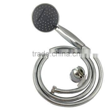 CE/ACS certificate plastic led shower heads with stainles s steel hose