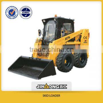 Skid steer loader JC75 with CE and EPA and GOST Series Skid steer loader with many attachments