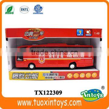 B/O new plastic model bus with music