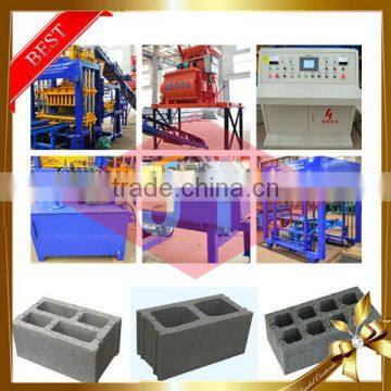 India Low Price Building Brick Hollow Interlocking Paver Moulds Automatic Cement Block Making Machine uk photo-3