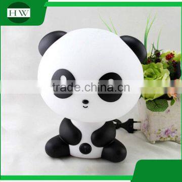 Plastic Decorative Cartoon Panada Eye Protection Rechargeable Led Study Reading Desk Table Night Light Lamp photo-5