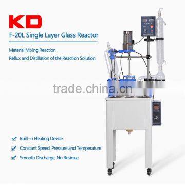 Chemical Laboratory Single Layer Glass Reactor