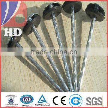 Smooth shank roofing nail with umbrella head manufacturer