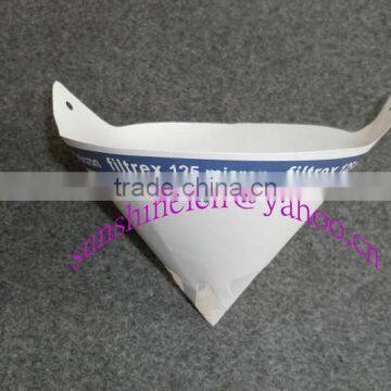 paper cone paint strainer