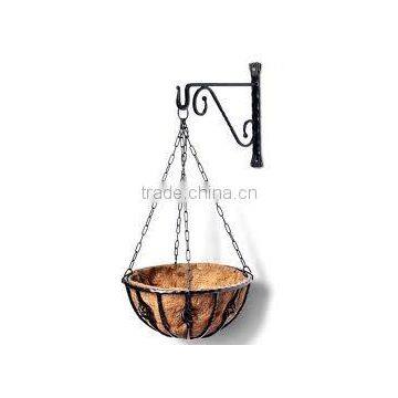 METAL WALL-HUNG HANGING BASKET HOOK