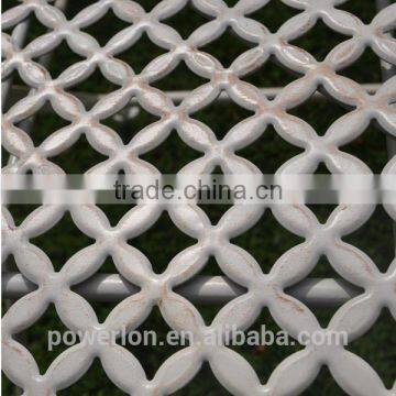 Bistro Set White With Foldable Table and Chairs Outdoor Furniture photo-6