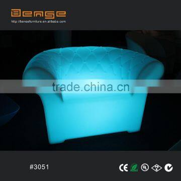 Classic/elegant design event/club/bar indoor led sofa