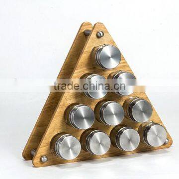 Glass & Stainless Oil Vinegar Salt and Pepper Set photo-3