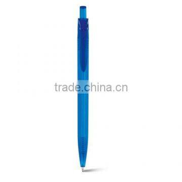 Most Hot Plastic Transparent Plastic Ball Pen for Office Use