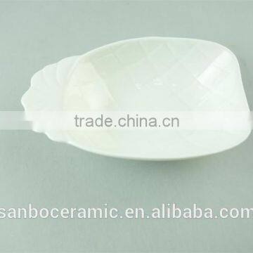 Ceramic White Porcelain Small Dishes Fruit Shape /serving Dishes Wholesale Cheap Price photo-3