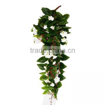 wholesale artificial green flowers vine artificial garlands wall hanging ivy plants for home decoration