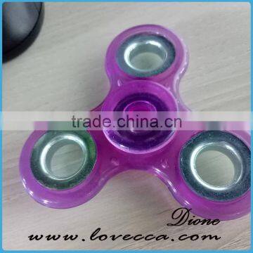 2017 New Finger EDC Hand Spinner Alloy Fidget Spinner Led Flashing Light photo-6
