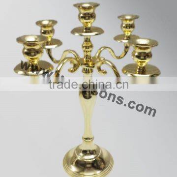 Wedding Decoration Event Gold Plated Candelabra photo-3