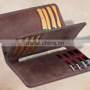 Slim Leather Rfid Card Holder ID Window Leather Card Holders photo-2