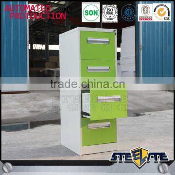 China Manufacturer Office Metal 4 Drawer Steel File Cabinet photo-2