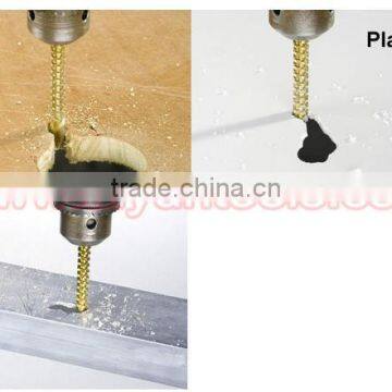 6pcs/set Titanium HSS Saw Drill Bit Electric Drill Hemp Flowers Drill Bits Set 1/4" 6.35mm Hex Shank photo-6