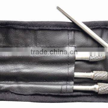 Tungsten carbide rotary files/diamond carbide burr set for marble