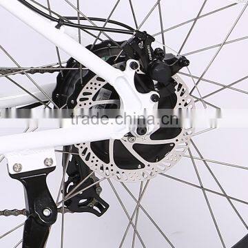 26 Wheel Size Full Suspension Electric Bike Cheap Fat Tire Electric Bike With Strong Wattage 250W-750W photo-4
