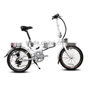 36V 10AH LED Display PAS System 250W 20 Inch Folding Electric Bike photo-2
