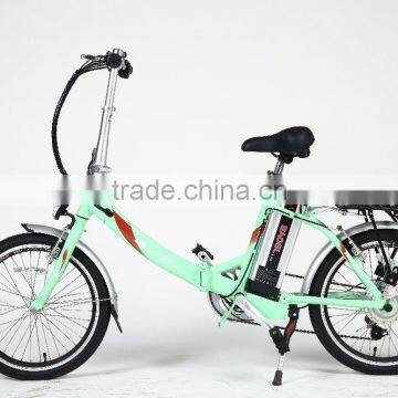 6061 Aluminum Alloy Foldable Electric Bike of 36V250W With 8FUN Hub photo-2