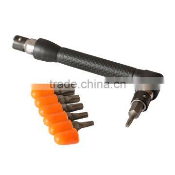 8PC Bit Set(21107 Head screwdriver, tighten the screws, construction machinery)