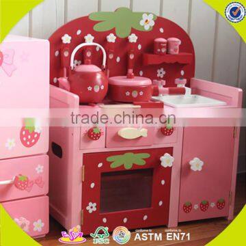 Wholesale Baby Wooden Kitchen Toy Set, Fashion Kids Wooden Kitchen Toy Set, Popular Children Wooden Kitchen Toy Set W10C147 photo-5
