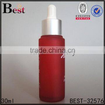 China Hot Products Cosmetic Perfume Essention Oil Frosted 30 ml Glass Dropper Bottle With pp White Dropper Wholesale photo-5
