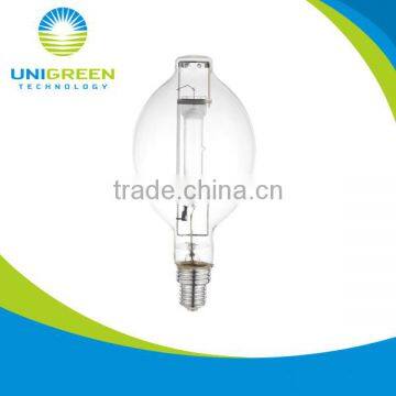 Top quality hard galss bulb 1500w metal halide lamp MH lamp