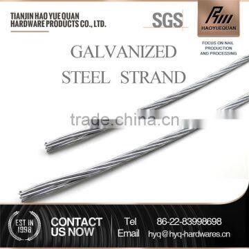 multi-strand wire steel strand 1x7