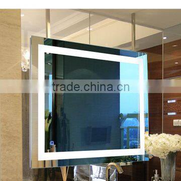 IP44 Led Lighted Frameless Bathroom Mirror photo-2