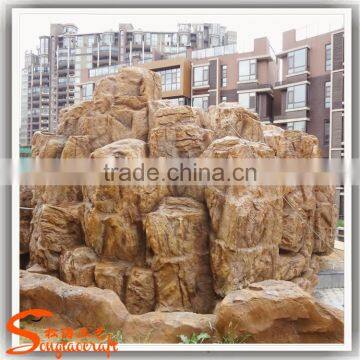 Competitive Prices Look Natural Fountain Garden Large Outdoor Water Fountains Fake Fiberglass Outdoor Fountain photo-4