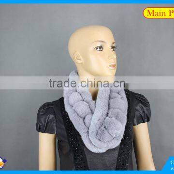 High Quality Knitted Rex-Rabbit Scarf
