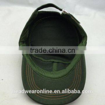 Customize Fashion Army Green Military Caps and Flat Caps With Dongguan Factory photo-4