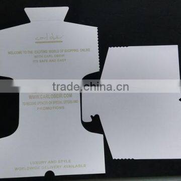 Garment Accessories Shirt Packing Cardboard