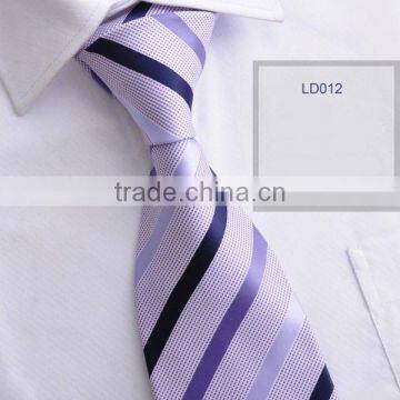 2014 Men's new fashion 100% silk striped tie,custom necktie