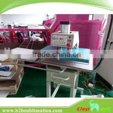 Guangzhou supplier cheap price double / single station pyrograph machine for clothing