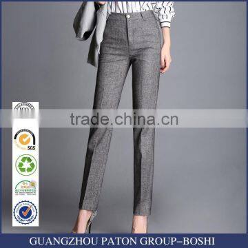Female small straight pants suit dress pants occupation high waisted jeans leisure trousers custom made as your need