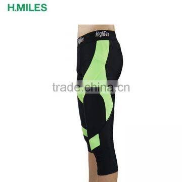 2017 Half Length Compression Men Sports Leggings Tight Pants photo-2