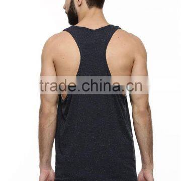 Mens Plain Black Slim Fitted Tight Slimming Vest photo-2