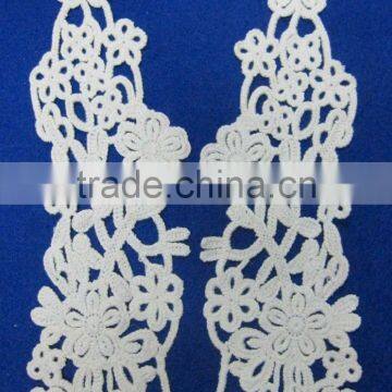 100% Cotton Machine Crochet Neck Lace for Adult Garment
