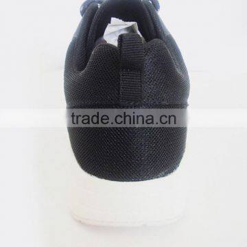 Black Upper Customized White Outsole Air Cushion Shoes Men Sport Sneakers photo-4