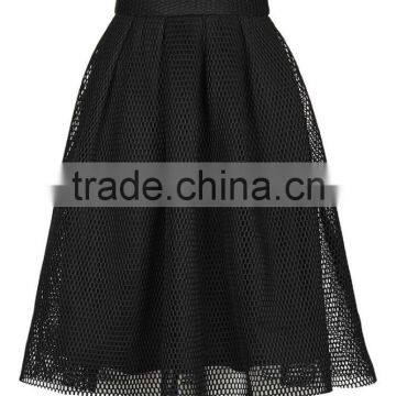 High Quality Airtex Midi Skirts 2016 Summer Fashion Skirts Women Office Wear A Line Skirts photo-3
