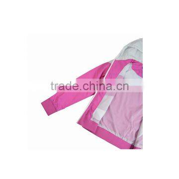 High Quality IWomen's Waterproof Windproof Jacket With Printing Hood photo-3
