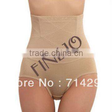 Women's nude fir slim body shaper waistband shaper reduced fat pants Mixed batch plus size 7225