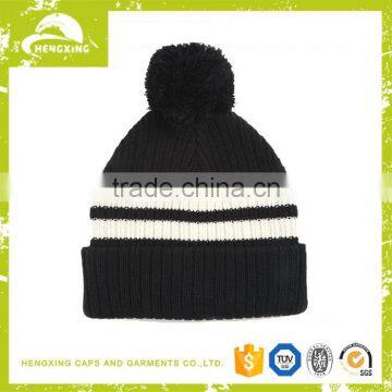 Plastic Pom Pom Baby Beanie With Pompom photo-2