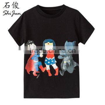 ShiJ 2017 Bat Man Cartoon Boys T Shirt