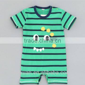 Wholesale Summer Cotton Baby Clothes Short Sleeve Newborn Baby Romper photo-5