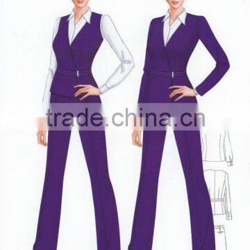 Ladies Suit With Skirt, High Quality Ladies Suit,Ladies Suit